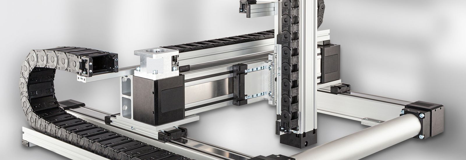 Multi-axis modular system: implementing gantry systems quickly and simply
