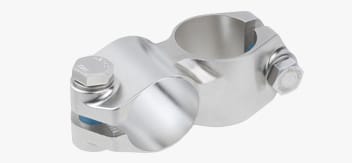 Stainless steel tube connectors – Robust Clamps for the shock-proof load range, corrosion resistant