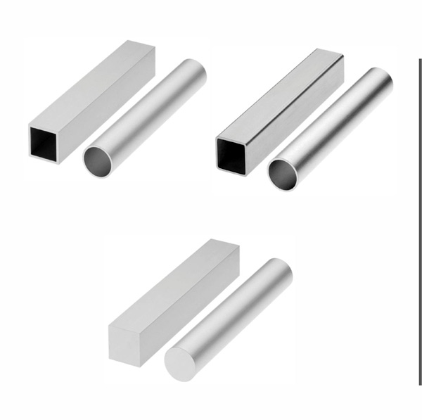 Tubos de aluminio | Tubos de acero | Tubos de acero inoxidable | Barras de aluminio (cuadrados y redondos)