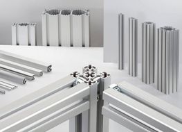 Der BLOCAN®-Baukasten bietet Konstruktionsprofile in mehr als 110 verschiedenen Profilgrößen und -querschnitten