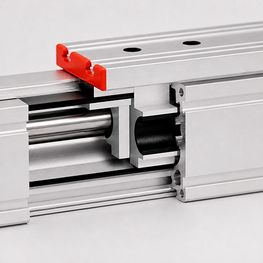 Lineareinheit RK EcoLine mit Gleitführung als Antrieb