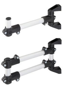 The support arm can be combined with the RK monitor holder, thereby increasing the range of action
