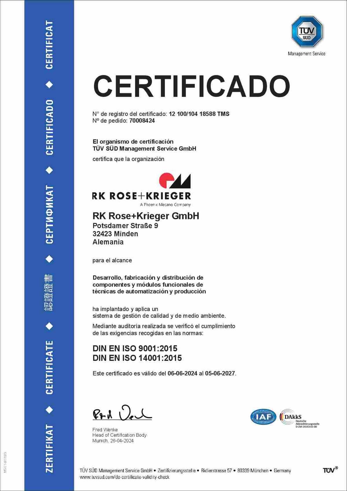 Gestión de calidad