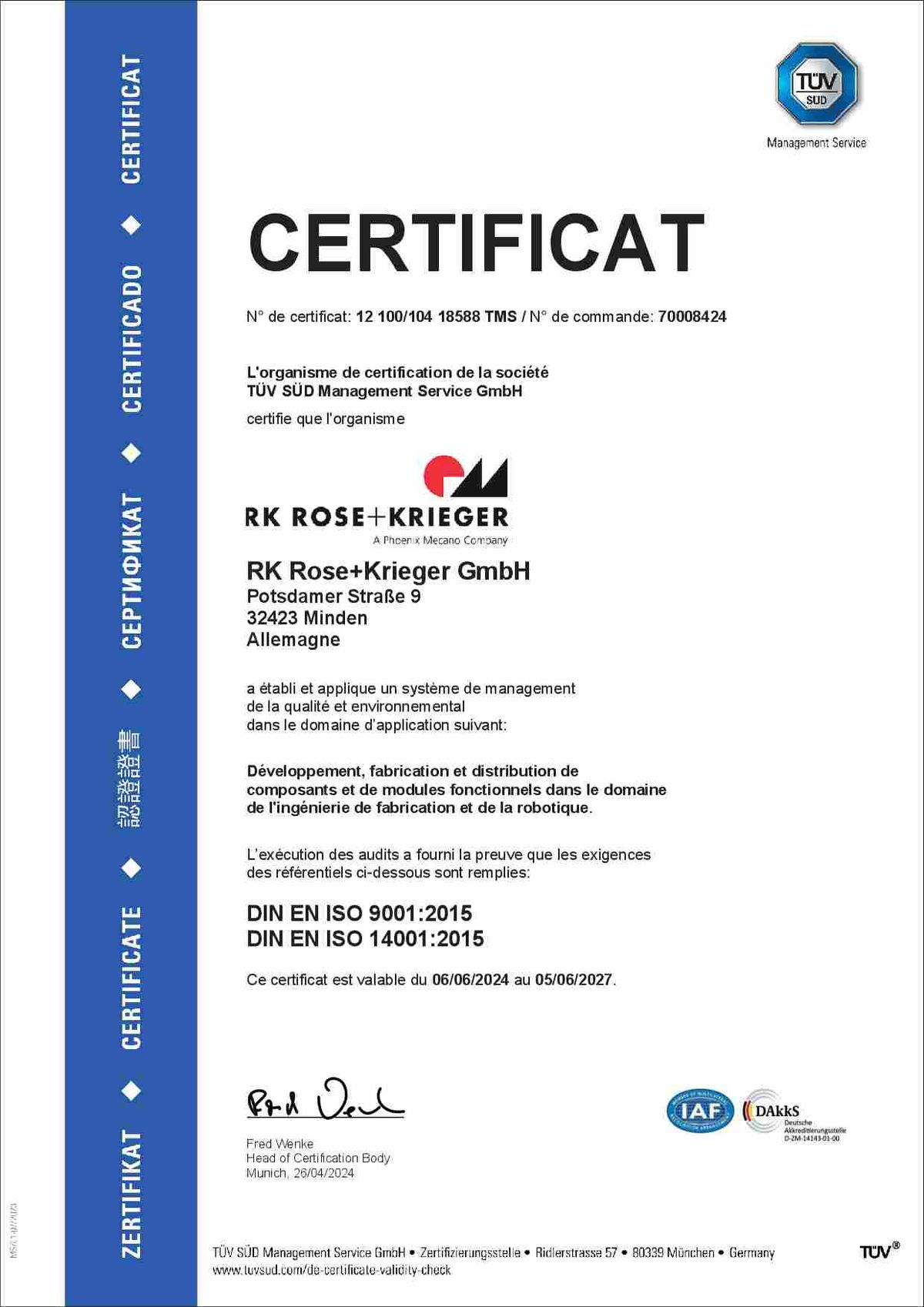 Gestion de la qualité