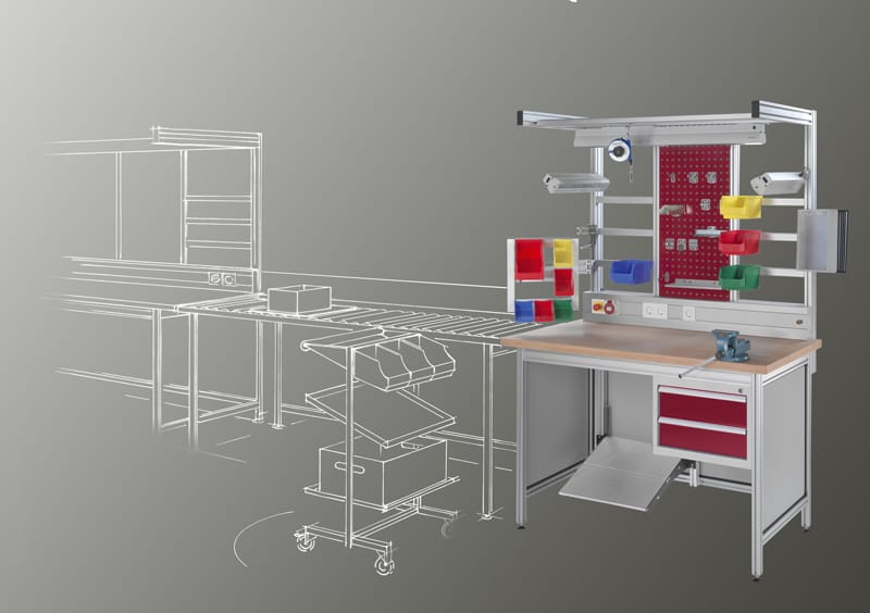 RK Easywork Montagetisch