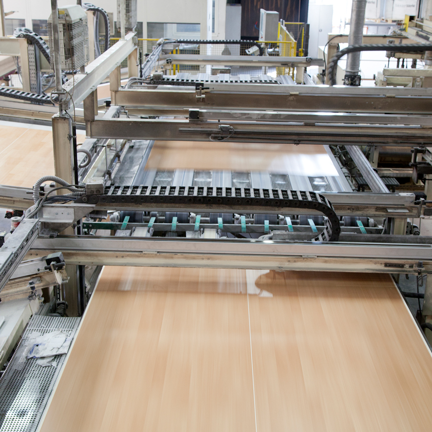 Image from laminate production