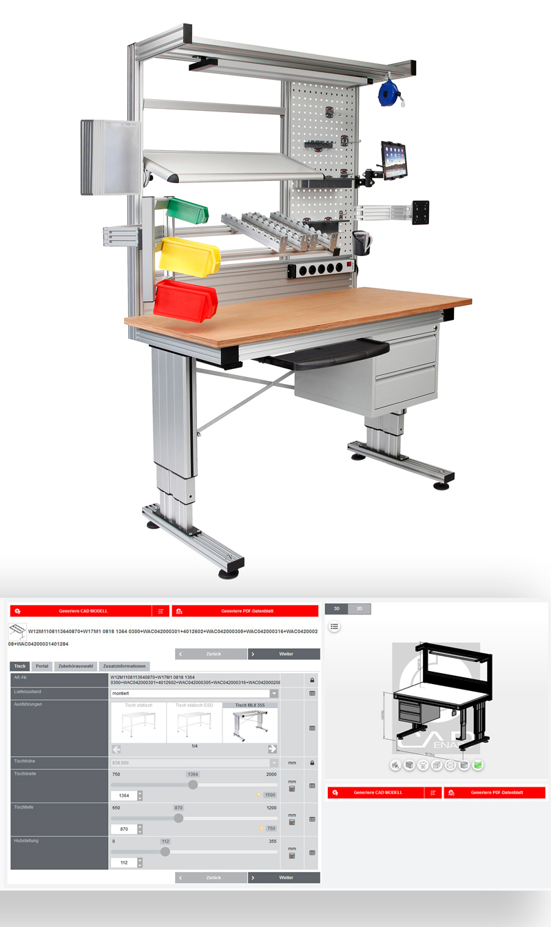 Designing ergonomic workstations online